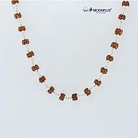 925 Sterling Silver Rudraksha Mala Panch Mukhi 5 Mukhi Five Face 54 Beads