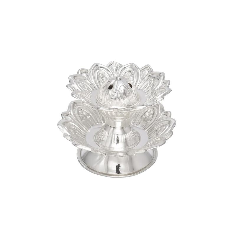 Silver Agarbathi Stand 19g