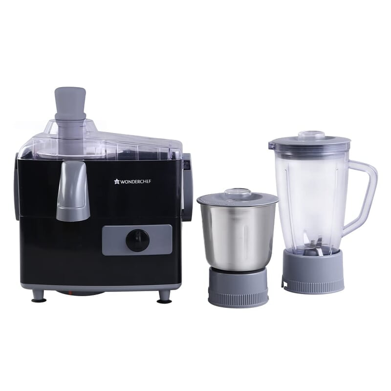 Wonderchef Prato Juicer Mixer Grinder with grinding & Blending jars  500W Powerful Motor