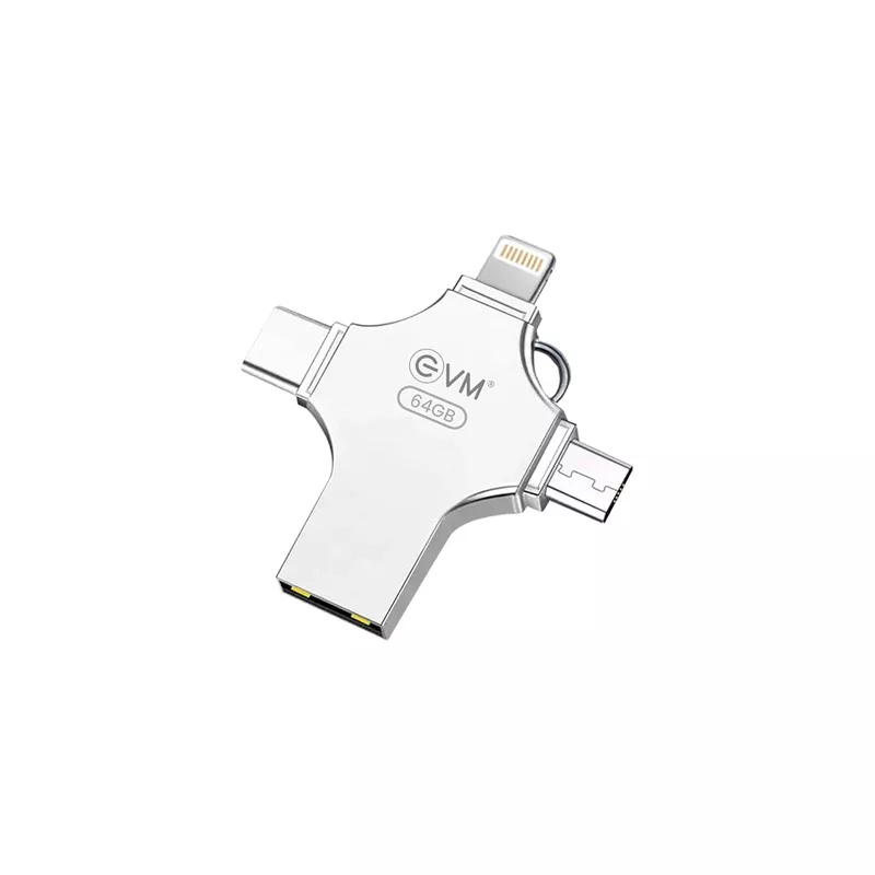 EVM 64GB Enstore 4 in 1 USB 3 Pendrive - EVM-4D/64G