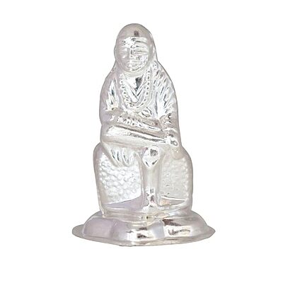 Silver Lord Sai Baba Idol