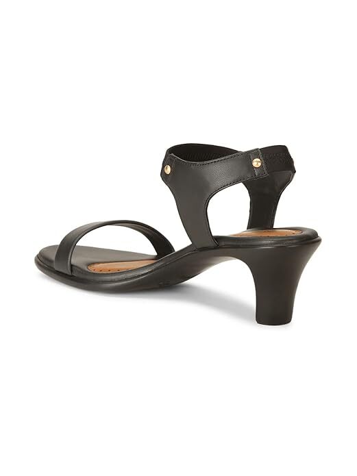 Bata Tricia Sandal Women's Black Heels - 6 UK (7616983)