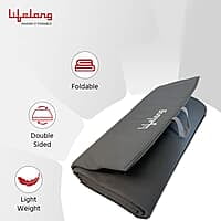 Lifelong LLYM14 10mm Extra Thick Yoga and Exercise Mat (Hand Washable & Anti Slip)