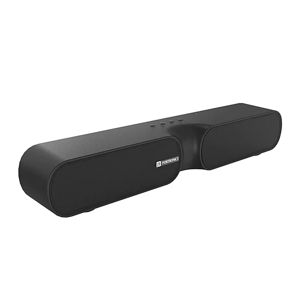 Portronics Decibel 20 16W Bluetooth Soundbar – Powerful Audio, Sleek Design | Easy Connectivity | Perfect for Music, Movies & Home Entertainment