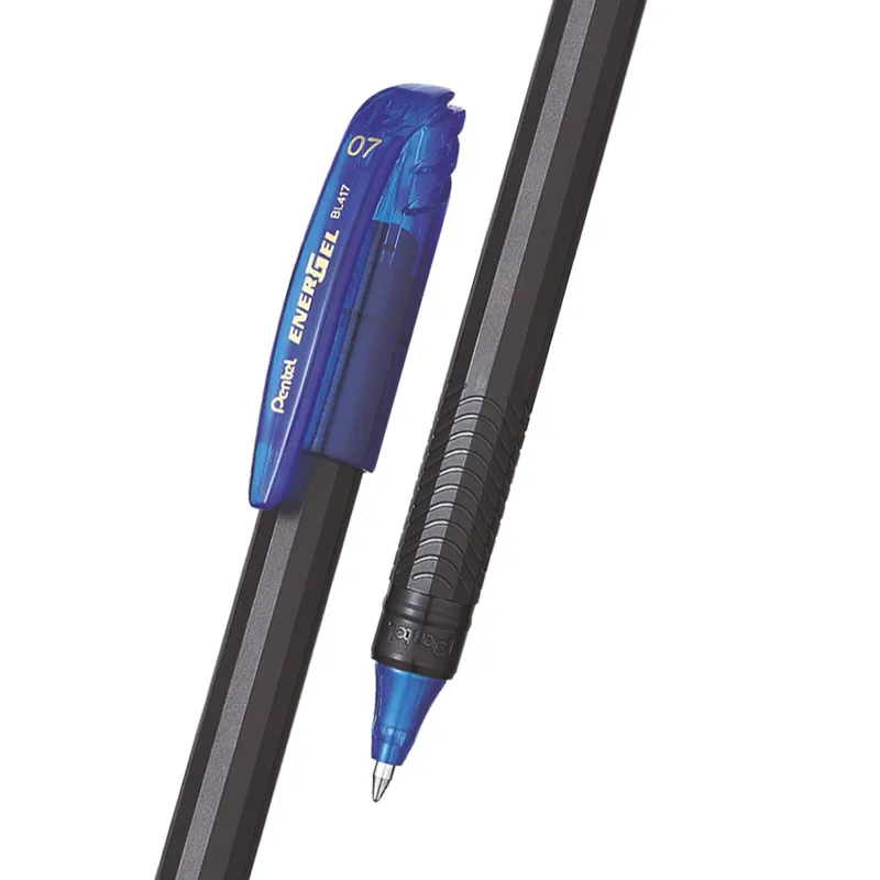 Pentel EnerGel BL417 Blue Roller Gel Pen 0.7 mm | Quick-Dry Ink