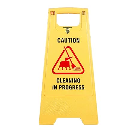Plastic Caution Board