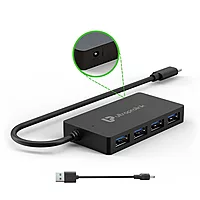 Ultraprolink UL1054 iExpand USB-C to USB 3.0 X 4 Port Hub