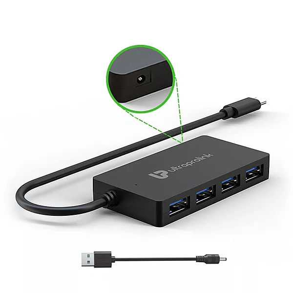 Ultraprolink UL1054 iExpand USB-C to USB 3.0 X 4 Port Hub