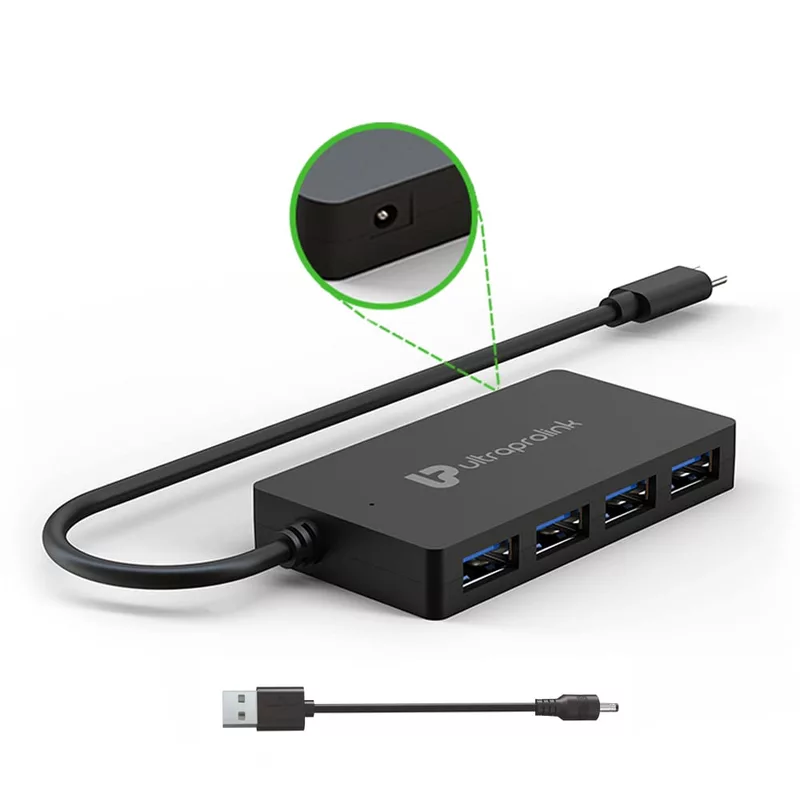 Ultraprolink UL1054 iExpand USB-C to USB 3.0 X 4 Port Hub