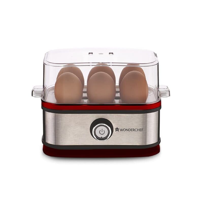 Wonderchef Crimson Edge Instant Electric Egg Boiler with 6 Egg Poachers