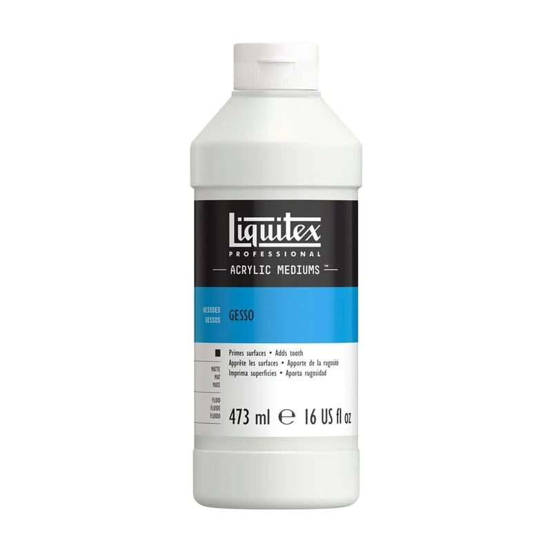 LIQUITEX 16 OZ GESSO WHITE 5316