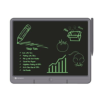 Portronics Ruffpad 15 Re-writable LCD Pad Portronics Ruffpad 15 Re-writable LCD Pad