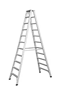 Aluminium Trolley Ladder 12 Feet