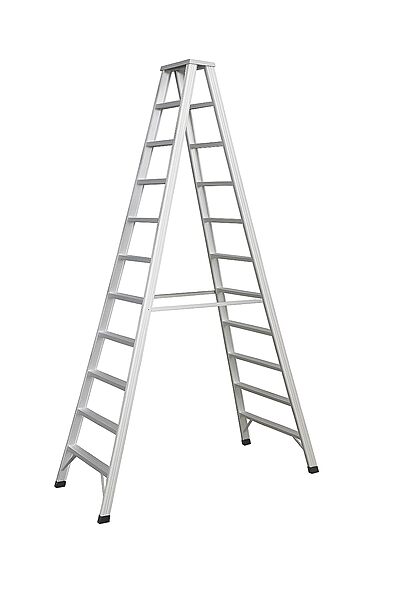 Aluminium Trolley Ladder 12 Feet
