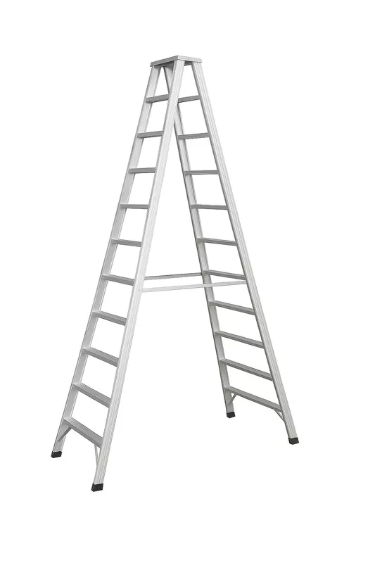 Aluminium Trolley Ladder 12 Feet