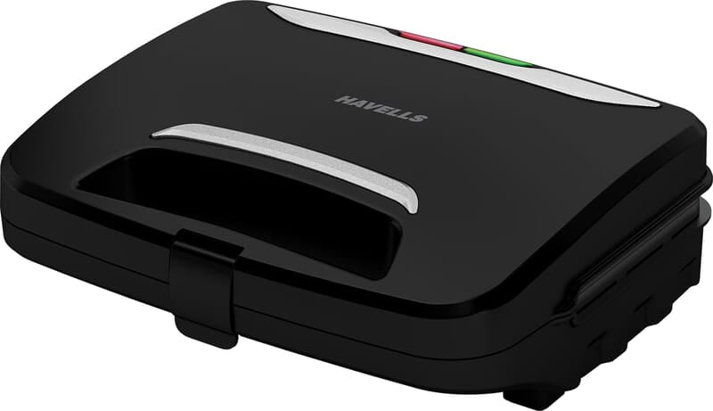Havells Big Fill Crustino Sandwich Maker 900W with Food Grade Non Stick Coated Sole Plates