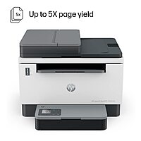 HP LaserJet Tank MFP 2606sdw (Wireless, Print, Copy, Scan, 40-Sheet ADF, Duplex, USB, Ethernet, Bluetooth, 22 ppm, 250-Sheet Tray, 1-Year Warranty)