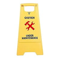 Plastic Caution Board