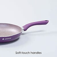 Wonderchef Royal Velvet Non-Stick Fry Pan with Induction Bottom 3 mm thick 26cm 2.1 litres