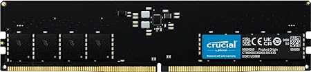 OpenBox Crucial RAM 16GB Desktop Memory CT16G48C40U5 Black