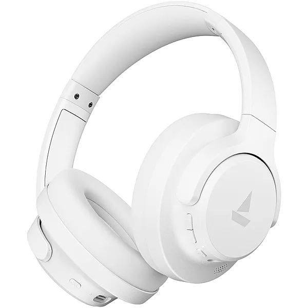 boAt Rockerz 512 ANC (Bold White) - New Arrival