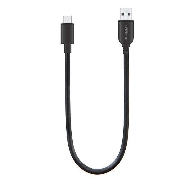 Portronics Konnect Core Mini Long Micro USB Cable – Fast Charging & Reliable Power for Micro USB Devices