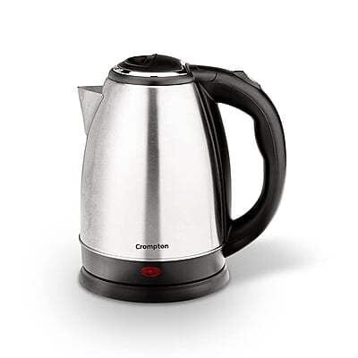 Crompton Insta Delight 1.8L SS Electric Kettle with Auto shut-off  Dry Boil Protection 1500 W