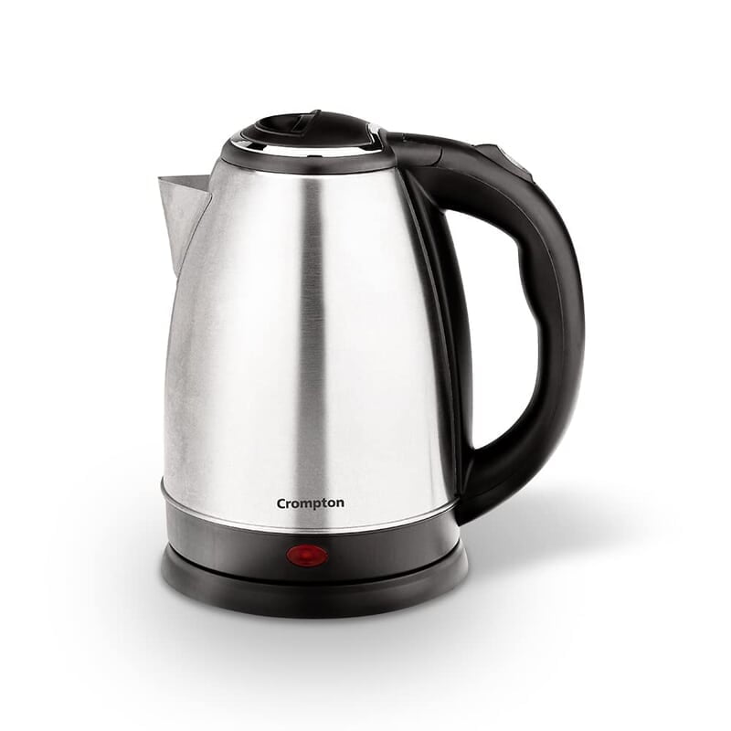 Crompton Insta Delight 1.8L SS Electric Kettle with Auto shut-off  Dry Boil Protection 1500 W