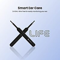 Portronics Xlife is a wireless ear otoscope, connecting to smartphones for real-time video, high-resolution images, and easy ear cleaning.