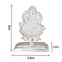 Silver Lakshmi Incense Holder / Idol