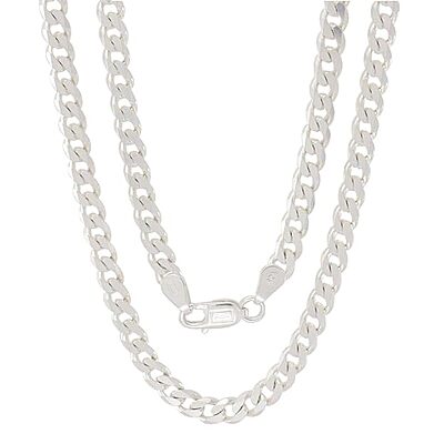 Sterling Silver Men's Curb Chain