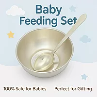 Silver Bowl with Spoon- 80g