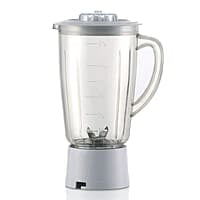Borosil Primus II Juicer Mixer Grinder, For Juicing, Wet/Dry Mixing & Grinding, 500 Watts, 2 Jars (1.5 L Polycarbonate Blending Jar, 1 L Dry / Wet Grinder Stainless Steel Jar, Centrifugal Juicer