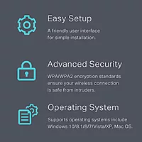 Wireless 150Mbps USB WiFi Adapter for PC/Laptop, providing fast internet connectivity. Compact design, easy plug-and-play setup, compatible with Windows and Mac. Ideal for streaming and browsing.