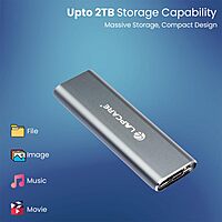 Protect and convert your internal SSD into a portable drive with Lapcare SSD casing. Easy to use, durable, and compatible with multiple SSD types.