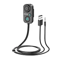 Portronics Auto 12 | Bluetooth Car Receiver for Music & Calls | Stream music & take calls hands-free | Easy setup | Compact design | Compatible with all Bluetooth devices | Enjoy clear audio.