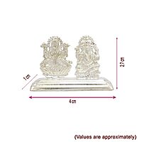 Silver Lord Ganapathy, Lakshmi Idol