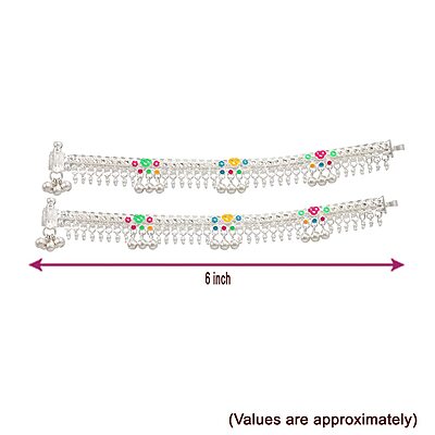 Silver Anklets for Baby