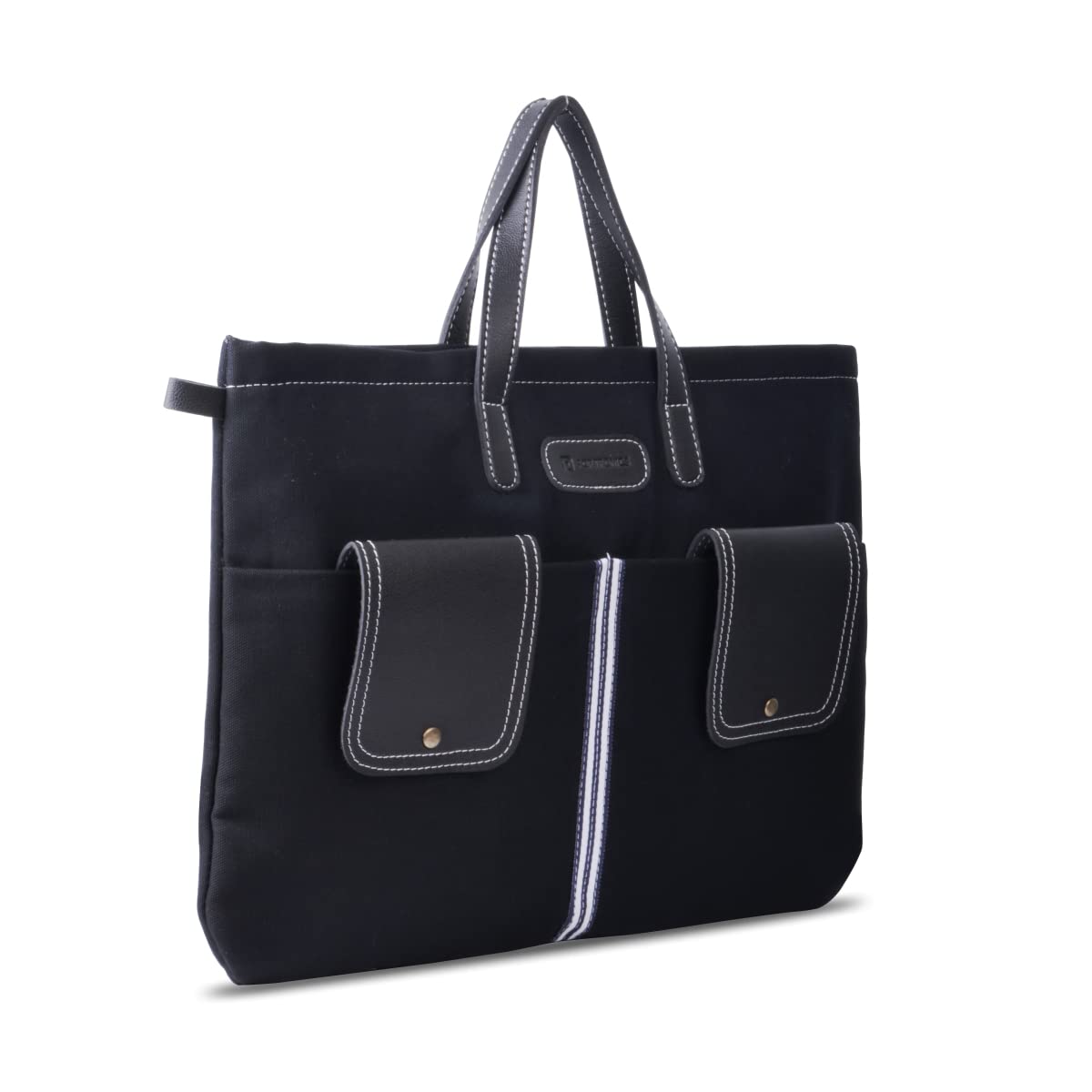 Portronics Elements Go 1 EnCase 103 Laptop Hand Bag – 15.6 Inch | Black | 1 Year Warranty