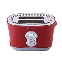 Wonderchef Crimson Edge Slice Toaster with Defrost, Reheat & Cancel Function 800 Watt