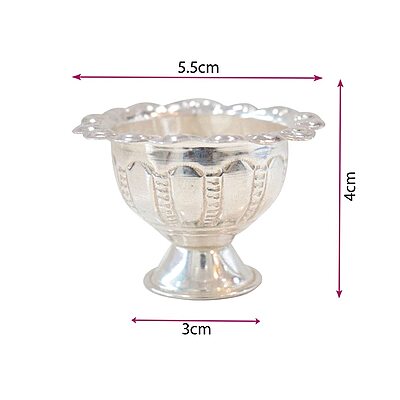 Silver Chandan Pela / Bowl Silver Chandan Pela / Bowl