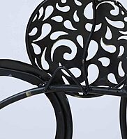 DAD Modern Metal Circle Wall Art Sculpture for Living Room, Bedroom, Office