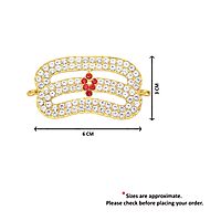 Gold Plated Vibuthi Pattai (Thiripundra) – Mahadev Forehead Tilak Strap