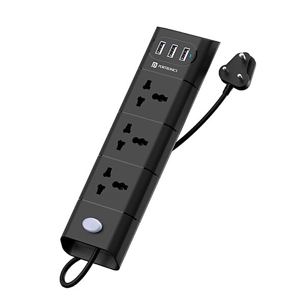 uPort Power Strip – 5M Cord & Surge Protected, ideal for home or office use. Features multiple outlets, USB ports, and a durable design to keep your devices safe from power surges.