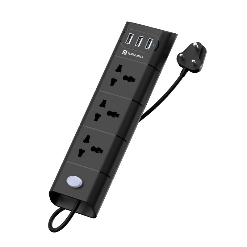 uPort Power Strip – 5M Cord & Surge Protected, ideal for home or office use. Features multiple outlets, USB ports, and a durable design to keep your devices safe from power surges.