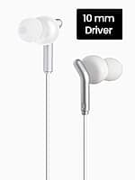 Zebronics Zeb-Bro in Ear Wired Earphones with Mic, 3.5mm Audio Jack, 10mm Drivers, Phone/Tablet Compatible