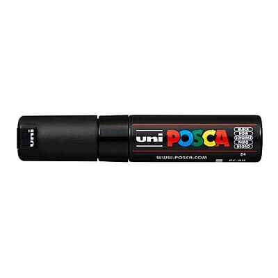 UNI POSCA MARKER - 8K BLACK