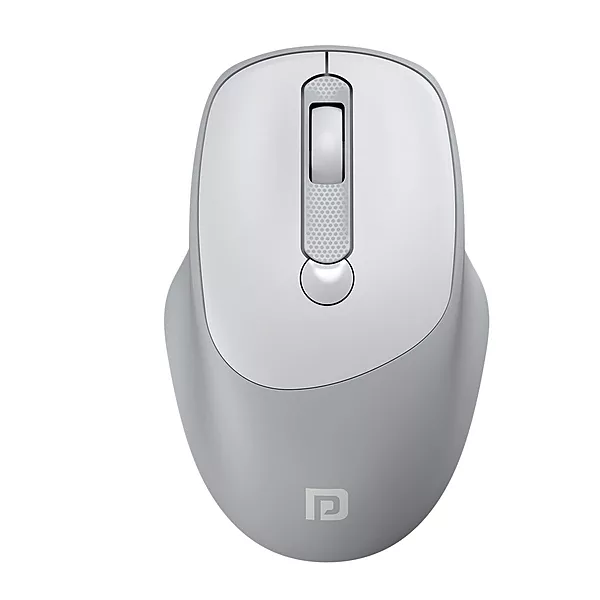 Portronics Toad 35 Wireless Mouse – 2.4GHz Wireless | Adjustable Sensitivity | USB Receiver | Ergonomic Design | For Laptop, Desktop, PC, Mac | White
