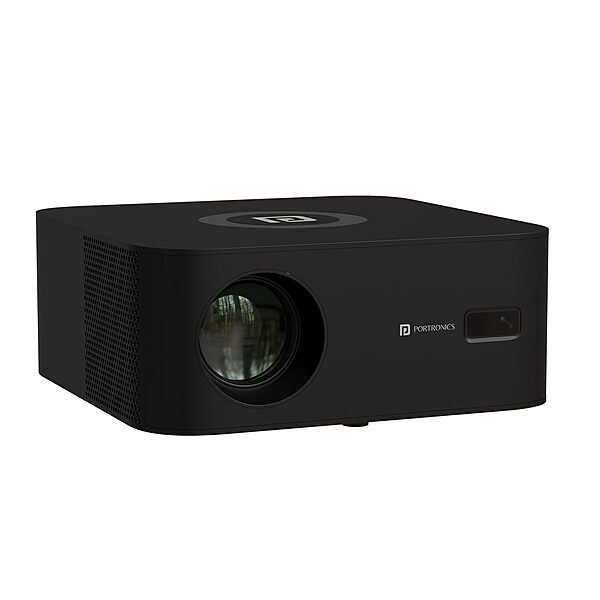 Portronics Beem 510 Projector – 1080p Native, 4K Ready, 3000 Lumens, compact, Wi-Fi enabled, HDMI/USB ports. Perfect for movies, gaming, and presentations.