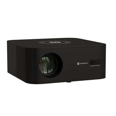 Portronics Beem 510 Smart Projector with 4K Support & 1080p FHD Native, Streaming Apps, 5300 Lumens, Auto Focus & Keystoning, Bluetooth, Wi-fi, 5W Speaker Portronics Beem 510 Smart Projector with 4K Support & 1080p FHD Native, Streaming Apps, 5300 Lumens, Auto Focus & Keystoning, Bluetooth, Wi-fi, 5W Speaker